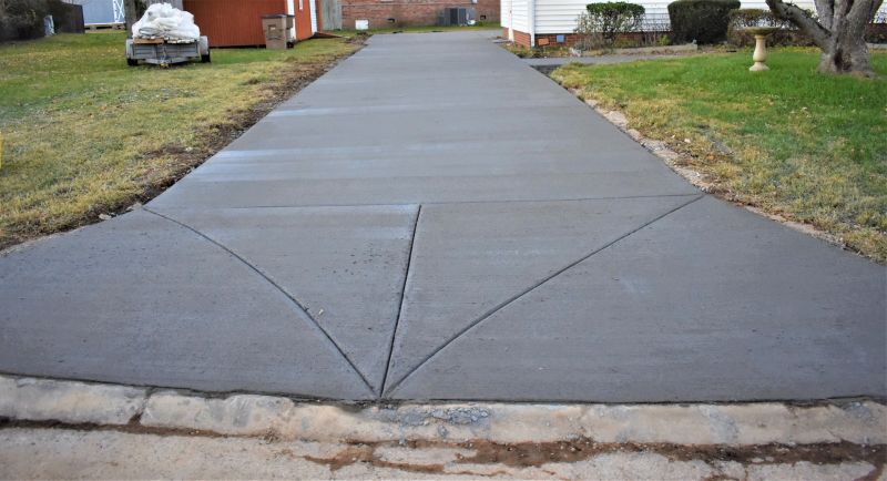New Concrete Driveway